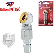 Short tire air chuck coupler