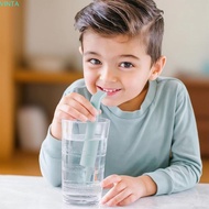 VINTA 5 Pieces Belch Stopper Straw, Effective PP Hiccup Straw, Practical Universal Reusable L-Shaped