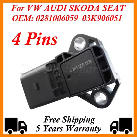 1.9 Tdi 4 Bar Map Pressure Sensor 0281006059 03K906051 0281006060 For VW AUDI SKODA SEAT Car Accesso