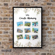 Gift Photo Frame "GRID 9photo " for Her / Him [FREE FRAME]