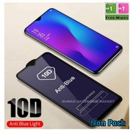 Tempered glass TG full 10D samsung anti-radiation blue A03S A750 A7 2018 J4+ J4 plus J6 plus J6+ J8 