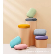HY🎁Macaron Portable Small Afternoon Nap Pillow Memory Foam Office Siesta Pillow Afternoon Nap Pillow Children's Classroo