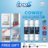 COWAY Filter Replacement for Coway Villaem 1 / Villaem 2 / Mach with Antibacterial Filter (Free 4ue4