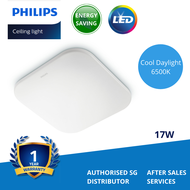 Philips 31110 Moire LED Ceiling Light 17W 6500K Cool Daylight