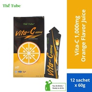 THE TUBE - VITAMIN C 1,000mg ( Orange Flavour) 60g x 12