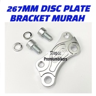 BRACKET DISC PLATE CALIPER DEPAN FRONT BELAKANG REAR Y15ZR LC135 RS150 Y125ZR 267MM 298MM