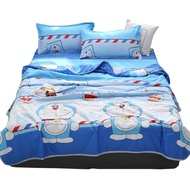 Doraemon Super Single Comforter Set Cadar Queen Comforter  Single Bedsheet With Comforter Fitted Bed