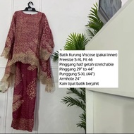 Baju Kurung Lipat Batik Viral