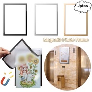 JPTOS Magnetic Photo Frame, Poster Certificate Artwork Self Adhesive Magnetic Picture Frames, A3 A4 