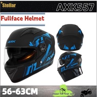 Dual Visor Motorcycle Helmet Topi Keledar Motosikal Racing Rider Helmet 58-63CM AXK557 全盔