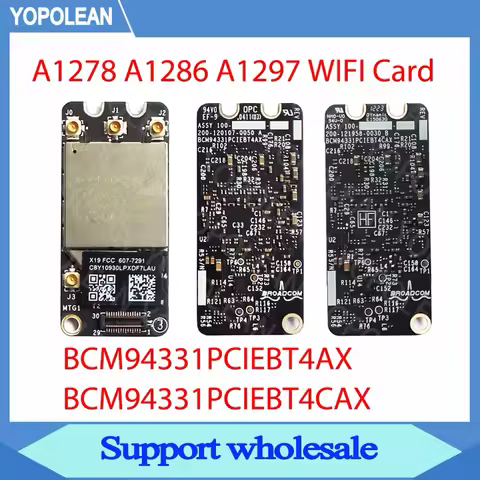 WiFi Airport Card BCM94331PCIEBT4CAX Bluetooth 4.0 For Macbook Pro A1278 A1286 A1297 2011 2012 BCM94