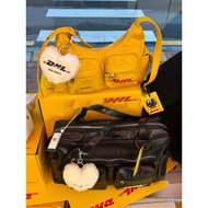 Korea Korea samoondoh Bag DHL Joint Motorcycle Bag Small Yellow Bag Messenger Bag Shoulder Handbag P