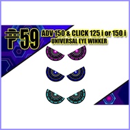 ¤ ❤️ ✱ HONDA CLICK EYE HEADLIGHT STICKER / HONDA CLICK ACCESSORIES / ACCESSORIES OF HONDA CLICK