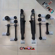 12 ITEM / FULL SET PROTON WIRA SATRIA 1.3 1.5 REAR LOWER ARM UPPER ARM REAR TRAILING ARM BUSH ABSORB