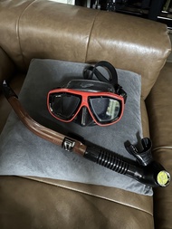 Gull 潛水面鏡連吸管