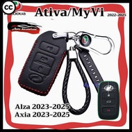 CC perodua ATIVA MyVi Axia Alza key cover perodua ATIVA car key case perodua keychain