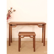 Guqin Black Table Solid Wood Guqin North American Walnut Tea Stool Old Elm Tenon Mao Table Guqin Des