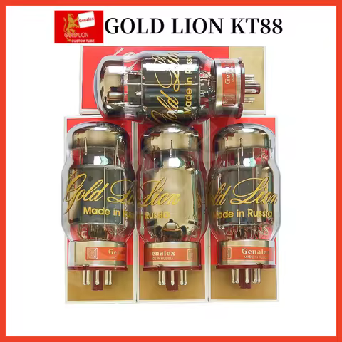 Genalex Gold Lion KT88 Vacuum Electron Tube Replace KT88 6550 KT120 EL34 KT66 KT77 KT100 HIFI Audio 