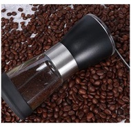 手動玻璃咖啡磨豆機 手搖研磨機 咖啡機 玻璃研磨機 Manual Coffee Grinder Glass Body Adjustable Ceramic Hand Crank Mill Grinds Beans Ceramic Hand Grinder