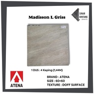 Granit 60X60 | Granit Lantai Madison L Griss ATENA