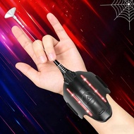 Spider Web Shooter 3.0 - Mainan Pelancar Jaring Labah-Labah LED Dua Mod yang Diperbaharui dengan Huj