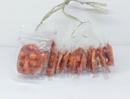 Kacang Pedas dan Ampyang Kacang Gula Merah Home Made by Lancar Abadi Rencengan 1 Ikat Isi 10pcs