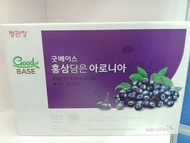 Edan最愛❤正官庄高麗蔘濃縮紅蔘液 - 野櫻莓汁 50ml x 30包 (禮盒裝) KGC Good Base Korean Red Ginseng With Aronia