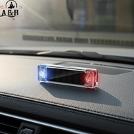 [A&B] 1PC Solar LED Warning Strobe Light Wireless Waterproof for Highway Roadside Emergency Hazard W