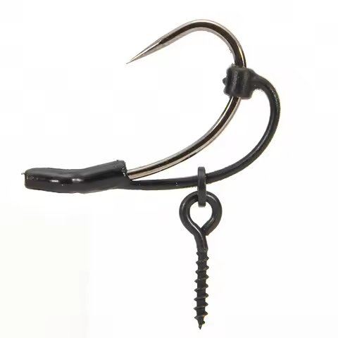 10pcs Carp Fishing D Rig Kickers Hook Line Aligners for Ronnie Rigs End Tackle