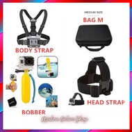 EKEN Battery Set/Bobber/Body Strap/Head Strap For H8R/H9R/H3R