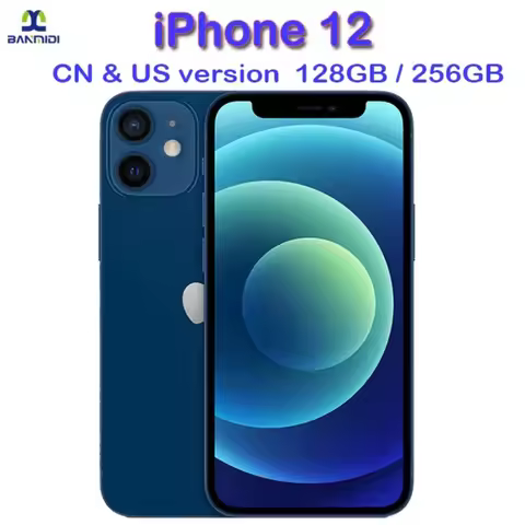 Apple iPhone 12 Smartphone 6.1" 4G RAM 128GB/256GB ROM Unlocked Smartphone OLED Screen A14 Bionic 12