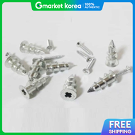 Th20Do25 Drywall Anchors 24 Pieces Screw Anchors Drywall Screws Drywall Board Anchors