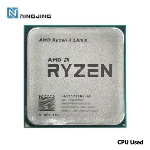 AMD Ryzen 3 2300X R3 2300X 3.5 GHz Used GAMING Zen+ Quad-Core Quad-Thread CPU Processor 65W L3=8M YD