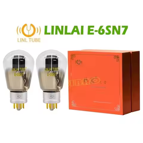LINLAI E6SN7 E-6SN7 Vacuum Tube Replace 6H8C 6N8P CV181 5692 6SN7 Electronic lamp Amplifier Kit HIFI