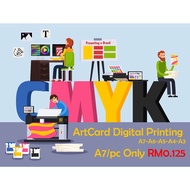 Online Printing Service | High Quality BORDERLESS ArtCard A6 A5 A4 A3  260gsm | Poster Certificate