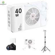 LFINDS RGB LED Camera Light, 4400mAh Battery 2800-9000K Mini LED Video Lamp, Lightweight High Power 