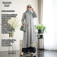 set stelan tunik kulot premium manggo stretch NMR by Namira standar