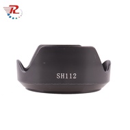 SH112 Camera Lens Hood SH112 For Sony NEX-5N C3 F3 ILCE-7 6 With E18-55mm F3.5-5.6 49mm Lens