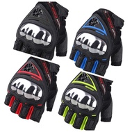 SCOYCO MOTOR RIDING HALF FINGER GLOVES PROTECTOR / MOTORCYCLES HAND GLOVES POLYESTER HALF SCOYCO MC4