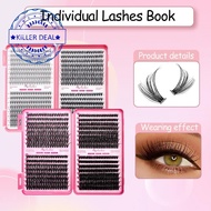 Diy Lash Clusters Mixed Tray Lashes Individual Lashes Eyelash Large Book Volume Extension Z8j2