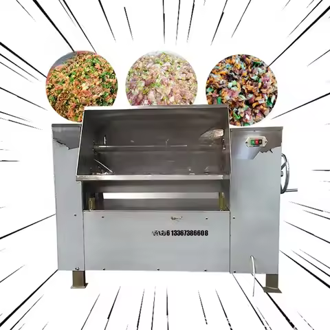 High Capacity 50kg Chorizo Paddle Mixed 200l Giant Sausage Mix Mince Meat Mixer Machine for Meat