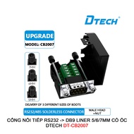 RS232 -> DB9 Liner 5/6/7mm serial port with DTECH DT-CB2007 screw