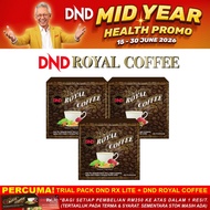 DND Royal Coffee + Sacha Inchi, Lingzhi & Ginseng (3 Kotak)