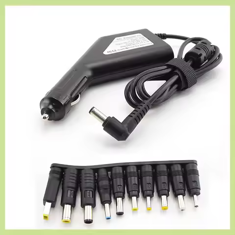 DC 19V 4.74A 20V 4.5A 19.5V 4.62A 90W Power Adapter Laptop Universal Car lighter Charger 10pin Dc co