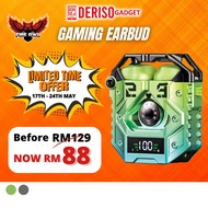 FIRE OWL Noise Cancelling Earbuds F29Huntsman Fon telinga Earphone Bluetooth Wireless Earphone bluet