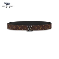 LV Moxi New Men's MNG Macassar Coated Canvas 40mm Double sided Belt M8263S