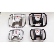 HONDA ACCORD & HRV CHROME & BLACK COLOUR EMBLEM LOGO