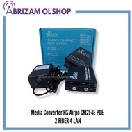HS AIRPO MEDIA CONVERTER 2 SC 4 RJ45 CM2F4E 10/100 20KM SC HSAIRPO
