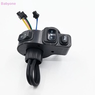 Babyone 3 In1 Motorcycle Switch Electric Bike Scooter ATV Quad Light Turn Signal Horn ON/OFF Button 