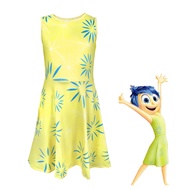 NewAnime Movie Inside Out Joy Cospaly Costume Joy Anger Fear Cos Outfits For Adult Halloween Stage P